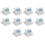 10X 16A 230V LCD Programmable Warm Floor Heating Thermostat Thermoregulator Temperature Controller Manual Mechanical 1
