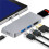 2X for Surface Pro 8 USB C Hub, 4K HDMI-Compatible Adapter+2 USB 3.0 Reader SD/TF Card Reader Adapter for Surface Pro 8 9