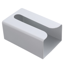 Moderne tissuebox, aan de muur te bevestigen papieren handdoekdispenser voor probleemloos bijvullen, minimalistisch design voor een elegante