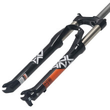 26 27.5 29 Inch Front Fork Suspension Alloy Mechanics Shock Absorber Shoulder Disc Brake Disc Brake Disc Brake Disc Brake 100 mm