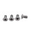 M3 x 6mm Phillips Flat Head Countersunk Bolts Machine Screws 300Pcs 3
