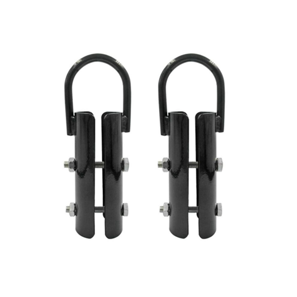 2X Climbing Rope Clamp,Rope Climb Workout Rig Attachment Hook For 1.5 Inch Rope Clasp Fitness Equipment 4713039860489