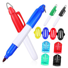 Strike drawer with strike drawer and strike drawing pen, golf line marking tool, golf ball marker, golf marking alignment, ball marker, golf plastic.