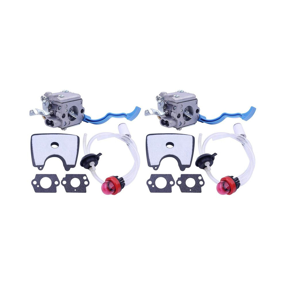2X Carburetor With Air Fuel Filter Line Tune For Husqvarna 125B 125Bx 125Bvx Leaf Blower For Zama C1q-W37 581798001 4713579898300