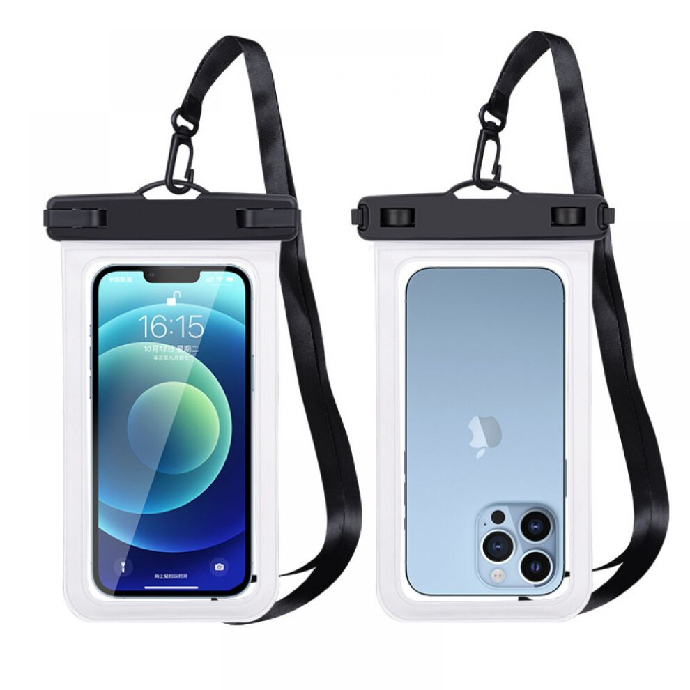 Versatile Waterproof Phone Pouch, Universal Size For Up To 6.5 Zoll Smartphones, Ipx8 Certified Underwater Protection, Sensitive Transparent Window Fo 9486358115763