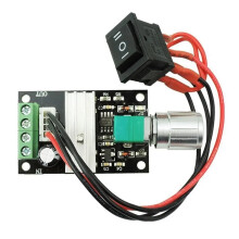 DC 6V 12V 24V 28V 3A DC Electronic Starter Speed Controller Adjustable Speed Electronic Starter Driver Forward Reverse Switch CW CCW Ref: 6014