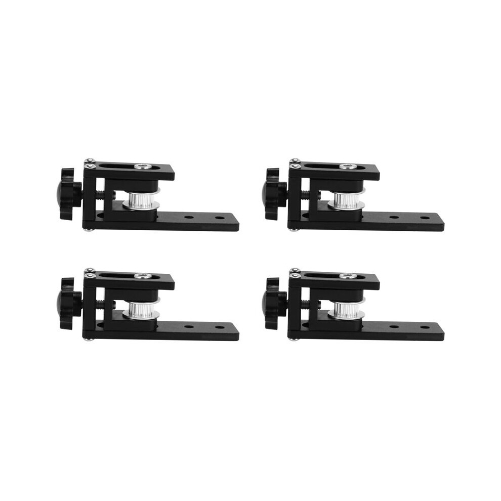 4X Update 2020 X-Axis Profile Synchronous Belt Stretch Straighten Tensioner For Creality Cr-10 Cr-10S Ender-3 Black 4713011236608