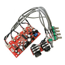 4X DC12V 24V PT2399 Digital Microphone Audio Amplifier Board Karaoke Plate Reverb Preamplifier Reverberator OP275 Op Amp