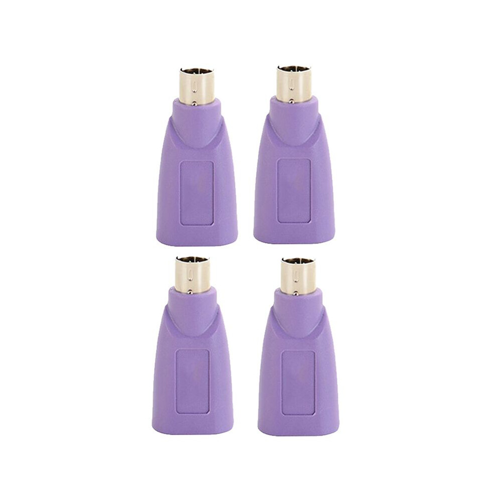4X Ps2 To Usb Connector, Computer Mouse And Keyboard Mini Adapter, Mouse And Keyboard Converter 4712117452035