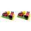 2X 3 Way Frequency Divider Treble+Midrange+Bass HiFi Crossov Audio Frequency Divider Home 1