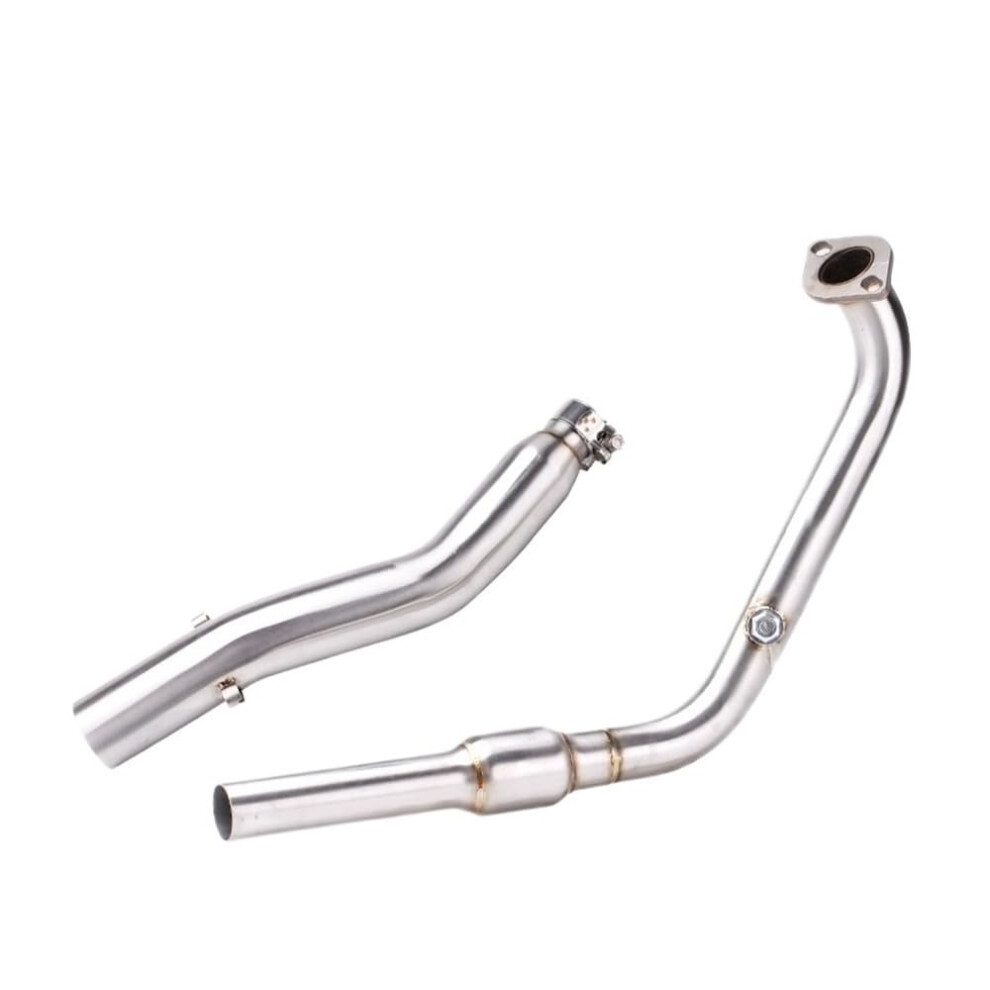 Motorcycle Muffler Motorcycle Exhaust Pipe Slip On For Yzf R15 R125 V3 V4 Yzfr15 Mt15 2017 Front Middle Link Pipe Fits 51Mm Muffler Type1 9189345775567
