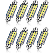 Lâmpadas LED Plug and Play de substituição para carros, azul gelo 8000K extra brilhantes para diversas aplicações, fácil instalação e baixo
