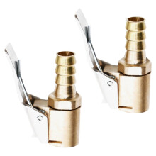 Adattatore per compressore d'aria in ottone con filettatura americana, universale, con attacco facile per un gonfiaggio rapido e affidabile.