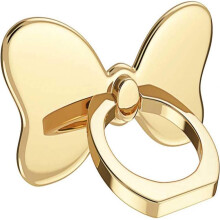 Anello di supporto con strass scintillanti, supporto universale per smartphone, cavalletto girevole a 360 gradi per un utilizzo sicuro con una sola
