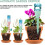 6 Pcs Plant Watering Devices, Automatic Plant Waterer with Valve Control 3