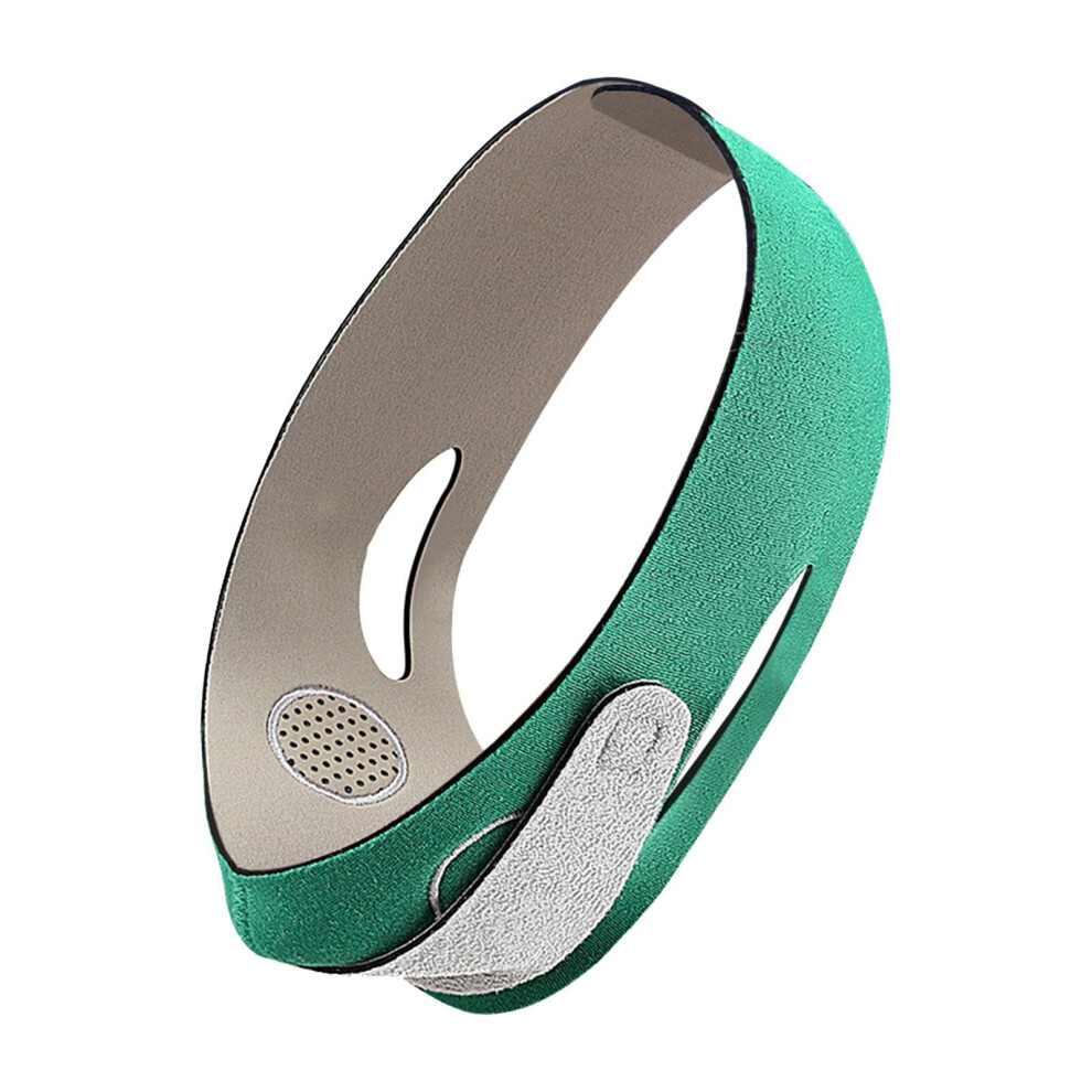 Green Facelift Belt, Vline Lifting Mask With Chin Strap, Breathable Elastic Face Band, V Lines Facelift Strap, Sleep Mask Strap For Women