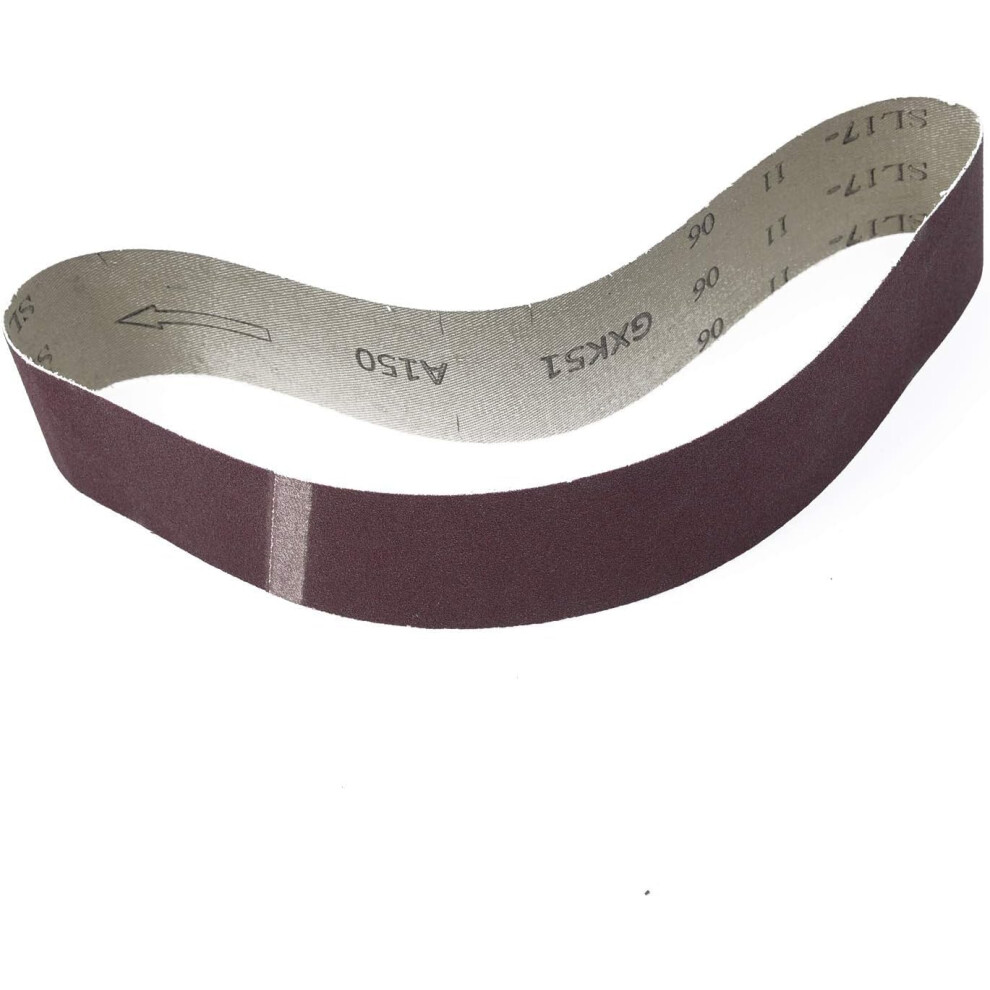 Aluminum Oxide Sanding Belts 10Pcs 50X686mm Sanding Belts Mixed 60/120/150/240 Grit For Electric Belt Sanders Double Sander 9412369697141