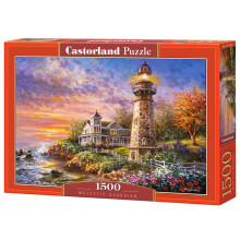 CASTORLAND 1500 Teile Puzzles Majestic Guardian Lighthouse Seaview Seashore Erwachsenenpuzzles Castorland C-151790-2