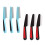 Brosse de toilettage douce pour animaux de-3 rouges 3 bleus 1