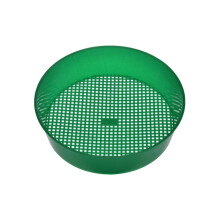 Plastic garden grid sieve for terrace and garden, large yard (green, standard size) standard size green