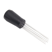 Coffee Needle Stirring Tool, Stainless Steel, Safe Hand Tamper (BLACK)