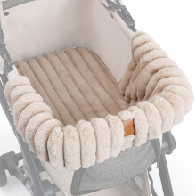 Soft Dog Strollers Cushion Pet Strollers Cushion for Dog-Khaki