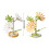 Thermal Insulation Daisy Flower Coasters Set Heatproof-White 4