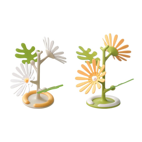 Thermal Insulation Daisy Flower Coasters Set Heatproof-White 1