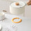 Thermal Insulation Daisy Flower Coasters Set Heatproof-White 5