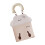 Bright Cartoon Style Leather Tissue Box-Milky white clouds 1