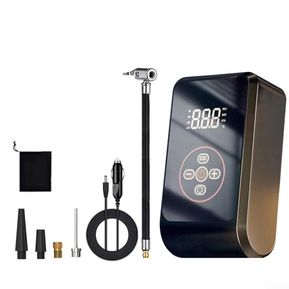 Efficient 120W Wireless Tire Inflator With Digital Display, For Inflation Needs 9189345777035