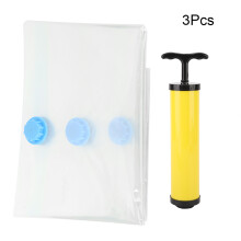 Bolsa de almacenamiento de ropa de cama con bomba manual, bolsa organizadora comprimida al vacío para edredones, almohadas, suéteres y mantas,