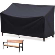 Tuinbankhoes, gemaakt van robuust, zeewaterbestendig materiaal, 100% waterdicht, UV-werende coating en dubbele stiksels.