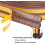 Sealing Tape for Doors and Windows, SelfAdhesive, Brown, 10m 2