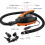 Efficiently inflate your gear with this compact electric air pump featuring a LCD display. 2