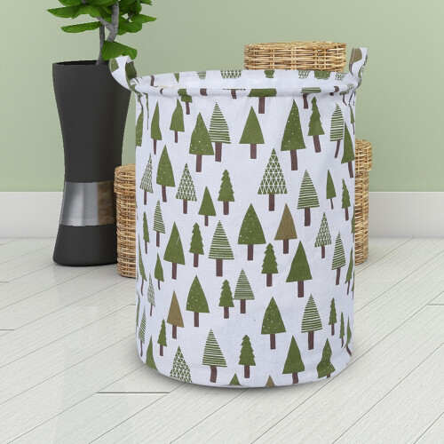 Portable Organizer With Handles For Easy Mobility, Large Capacity Laundry Hamper That Is Foldable To Save Space, With Drawstring Design For Dustproof 1