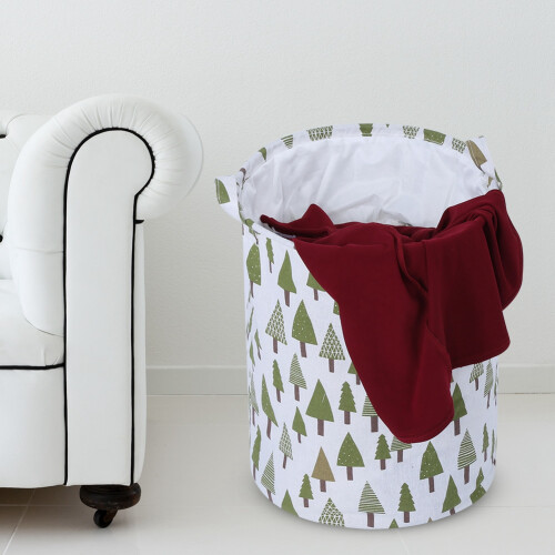 Portable Organizer With Handles For Easy Mobility, Large Capacity Laundry Hamper That Is Foldable To Save Space, With Drawstring Design For Dustproof 2