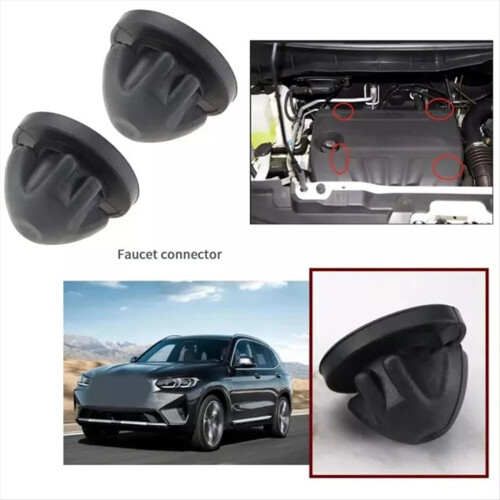 4Pcs Engine Cover Trim Rubber Mount Grommet Bush B