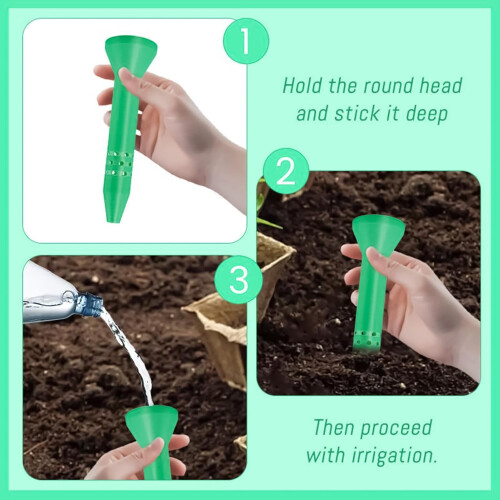 Root Waterer Irrigator Stakes For Shrub Vegetable Flower Beds Tree Houseplants 1