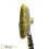 DOCAZOO Wand-Duster | Chenille Mikrofaser Reinigungsaufsatz | Hand- oder Teleskopstange 4