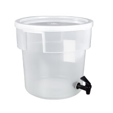 Geïsoleerde drankemmer voor koffiesapcocktails Brede-11L Rond