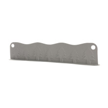 Kitchen Sink Guard Wall Backsplash, SplashProof Barrier, Water Splash Protector for Dishwashing, Gray