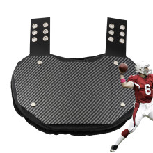 Football Backplates Adjustable Nylon Strap, Youth Back Protector