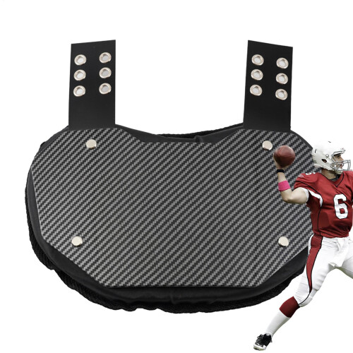 Football Backplates  Adjustable Nylon Strap, Youth Back Protector