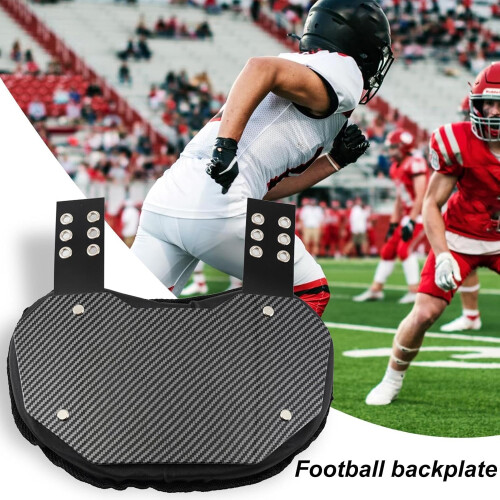 Football Backplates  Adjustable Nylon Strap, Youth Back Protector 1