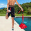 Swimming Parachute  Adjustable Resistance Device for Speed Training, red 3