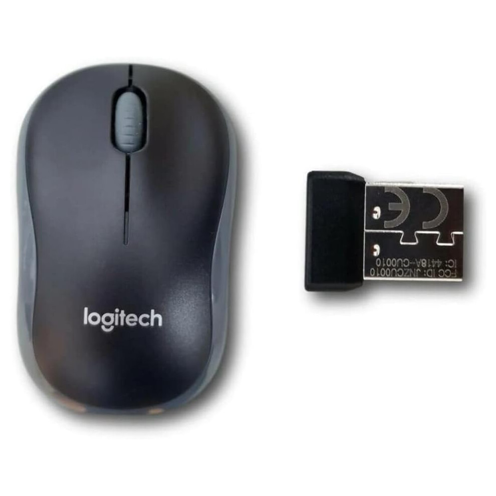 Logitech M185 Wireless Mouse (Grey) Mice, Trackballs, Touchpads Grey 097855074560