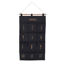 Platzsparende Hängeaufbewahrungseinheit, strapazierfähiges, hochwertiges Polyester-Canvas, Wand- und Türhalterung, Mehrzweck-Aufbewahrungshalter