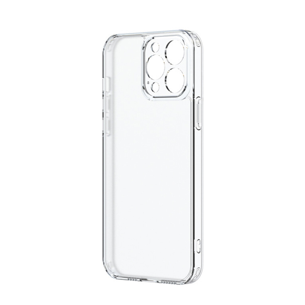 Ultra-Slim Tempered Glass Case For Iphone 14 Series, Transparent Scrub Texture Tpu Edge Shockproof Comprehensive Protection, Polished Grip For Enhance 9486358117675