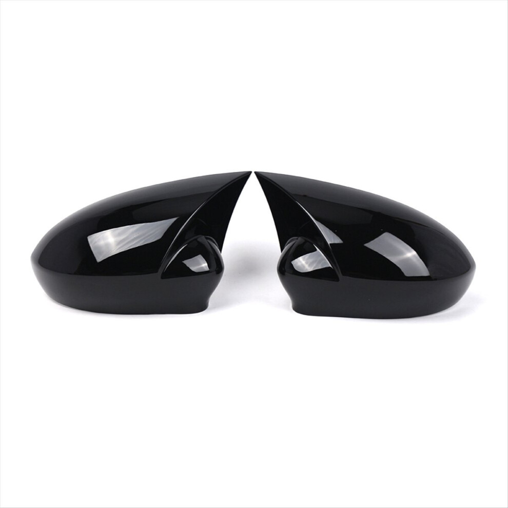 For Grande Punto 2005-2018 Side Wing Mirror Cover Black 4853913906145